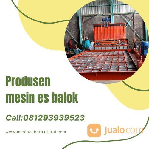 Perakitan Mesin Es Batu Balok 8 Ton Di Batang