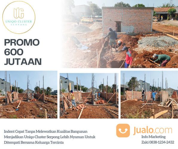 Uniqo Cluster Serpong Rumah Minimalis 2 Lantai di Serpong 600 Jutaan Khusus Bulan Oktober!