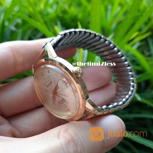 Jam tangan Titoni Airmaster Titoflex swiss made automatic 25 jewels gold plated 20 micron