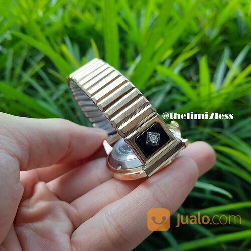 Jam tangan Titoni Airmaster Titoflex swiss made automatic 25 jewels gold plated 20 micron