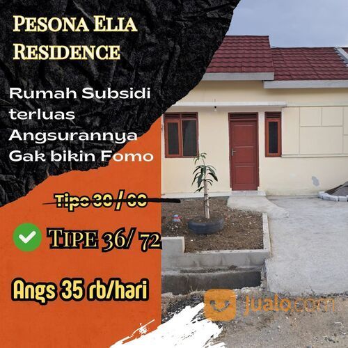 Tipenya Rumah komersial, Angsurannya Subsidi Pesona Elia Residence Pungkok Purwodadi