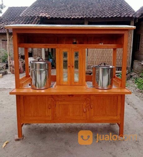 gerobak mie ayam bakso 2 tungku