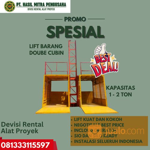 RENTAL/SEWA LIFT BARANG DEPOK | 081333115597