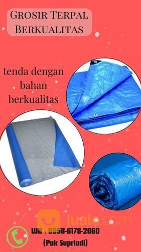 BERKUALITAS ! WA : 0858-6178-2060 (ISAT), Supplier Terpal Tenda Karanganyar