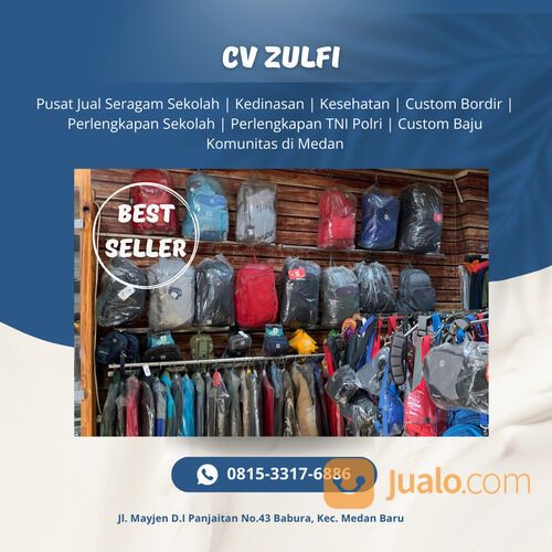 Rekomendasi, WA 0815-3317-6886, Tempat Bordir Satuan di Medan, CV Zulfi