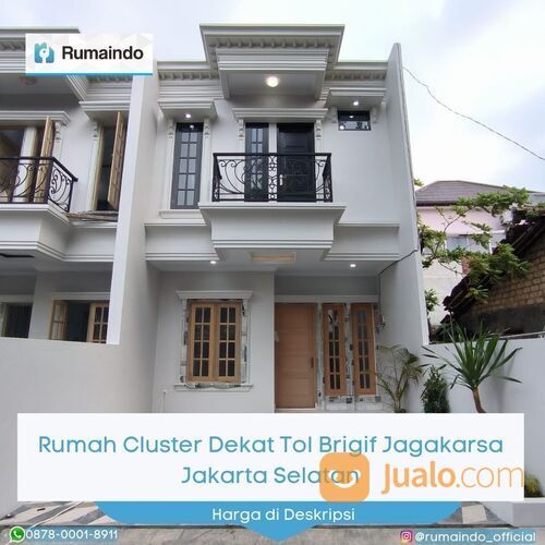 Murah Rumah Cluster Dekat Tol Brigif Jagakarsa Jakarta Selatan