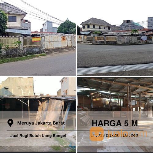 RUMAH SUPER MURAH/HARGA KEPEPET/BUTUH UANG BANGET (BU), Harga HITUNG tanah
