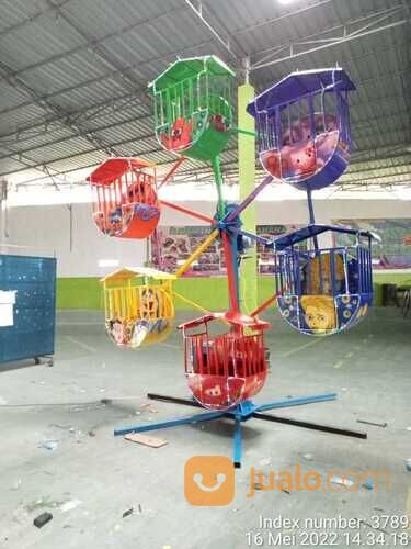 produsen kincir mini / bianglala odong-odong isi 12 anak