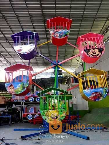 produsen kincir mini / bianglala odong-odong isi 12 anak