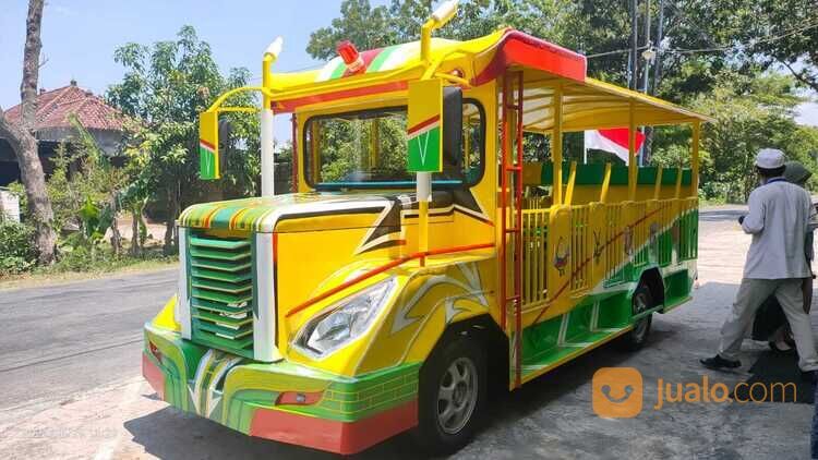 usaha mainan odong-odong sepur mini / kereta wisata / kereta kelinci baru