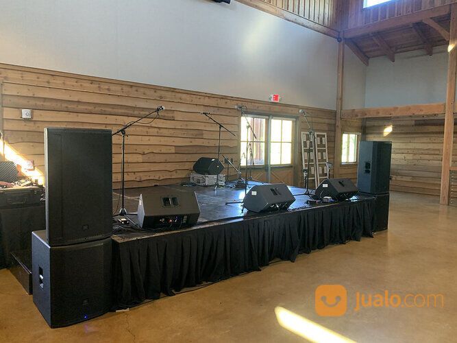 Installasi Audio routing Speaker Akustik Ruangan