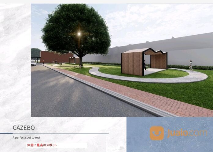 Yukari Sawangan, Rumah 2 lantai type Jepang metode CB