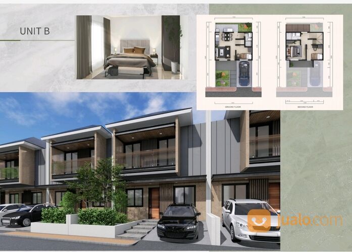 Yukari Sawangan, Rumah 2 lantai type Jepang metode CB