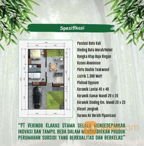 RUMAH SUBSIDI BANDUNG TIMUR ALL IN 8 JUTAAN