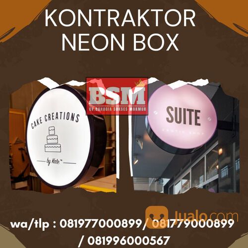 Kontraktor Neon Box BPJS Kesehatan