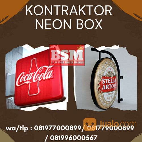 Kontraktor Neon Box BPJS Kesehatan