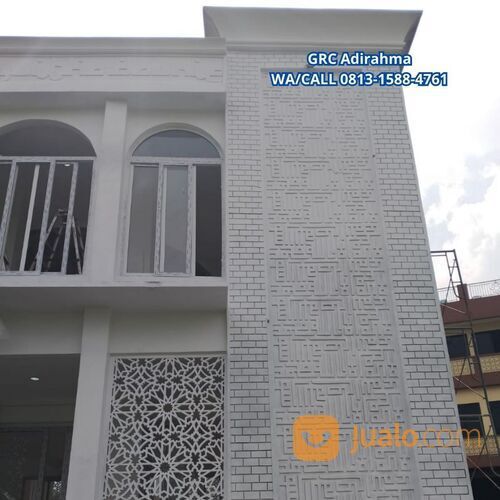 GRC MASIF DINDING MODEL BATA KALIGRAFI