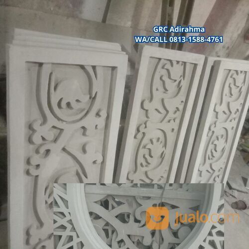 HIASAN DINDING GRC TEMPEL MOTIF KLASIK