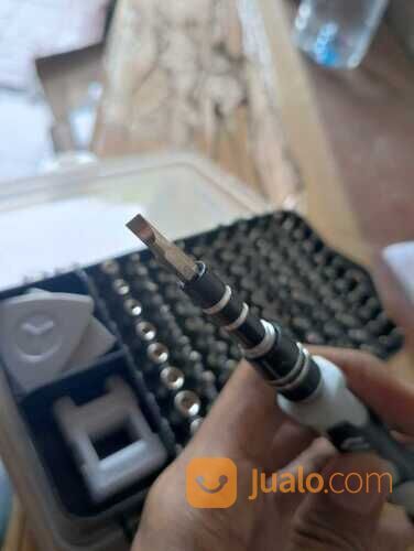 Obeng Full Set 115 in 1 Screwdriver Obeng Set Mini Alat Service Reparasi HP