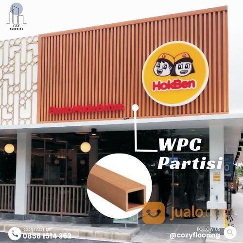WPC Partisi Kayu Asri Original I Partisi Anti Rayap