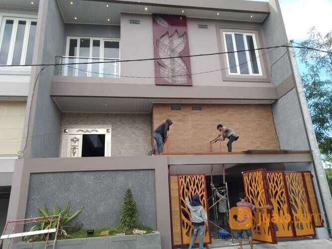 pagar rumah plat cutting minimalis