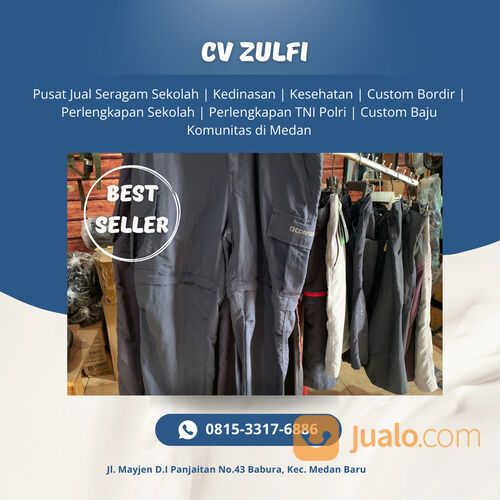 Rapi, WA 0815-3317-6886, Baju Dinas di Medan, CV Zulfi