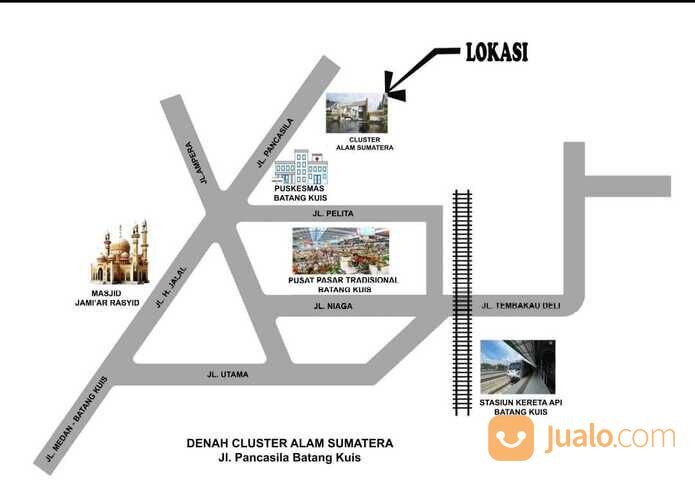 Perumahan Scandinavian Baru di Batang Kuis, Deli Serdang