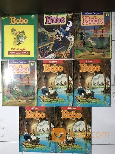 Buku atau majalah Album Bobo Pak Janggut, tahun 1990an