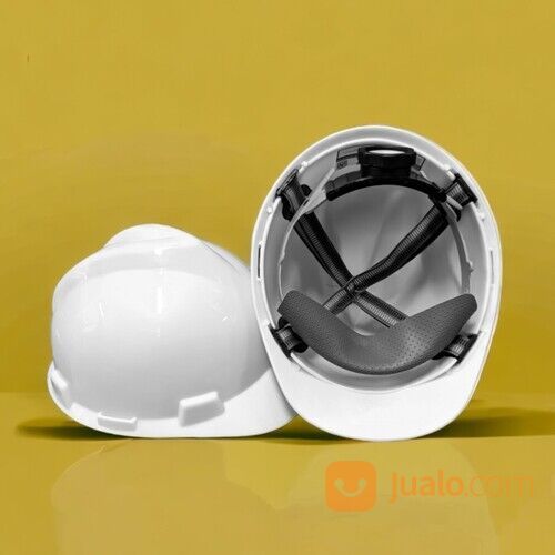 Helm proyek murah / helm proyek safety dilengkapi iner+tali dagu