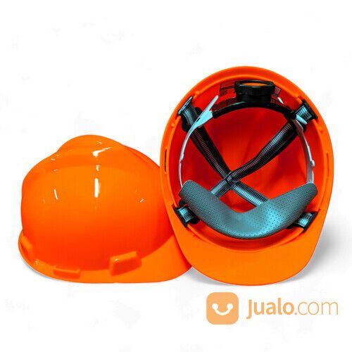 Helm proyek murah / helm proyek safety dilengkapi iner+tali dagu