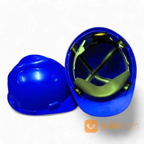 Helm proyek murah / helm proyek safety dilengkapi iner+tali dagu