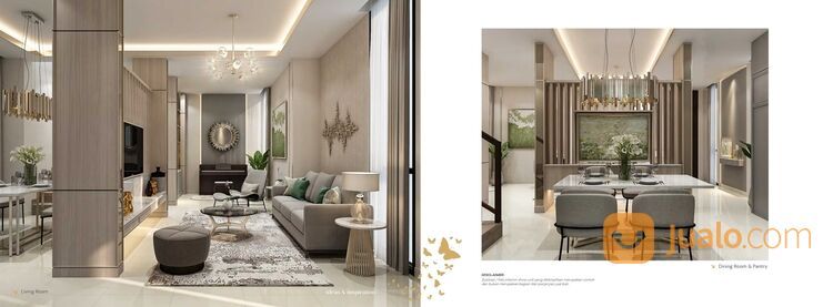 Rumah terbaru Cluster Viola Residence type 7x13 di Summarecon Crown Gading