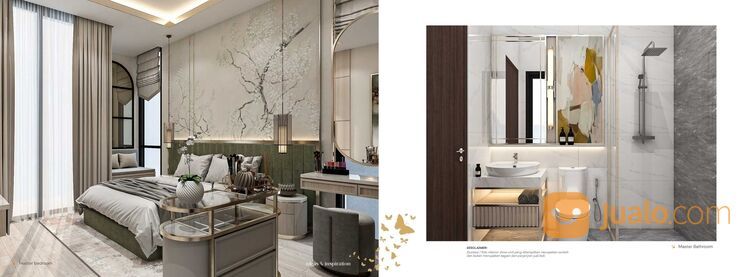 Rumah terbaru Cluster Viola Residence type 7x13 di Summarecon Crown Gading