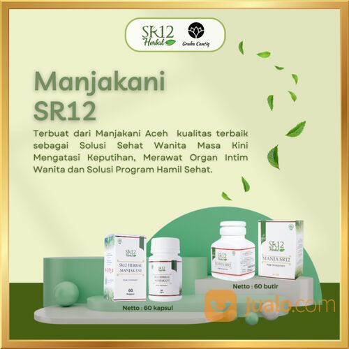 Manjakani SR12 Herbal Skincare Pelancar Haid Merapetkan Miss V BPOM