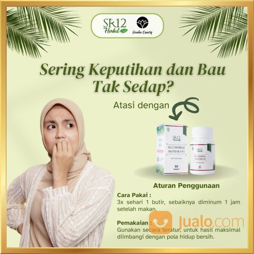Manjakani SR12 Herbal Skincare Pelancar Haid Merapetkan Miss V BPOM