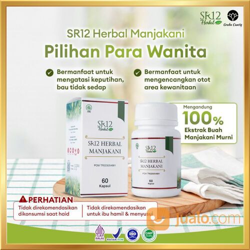 Manjakani SR12 Herbal Skincare Pelancar Haid Merapetkan Miss V BPOM
