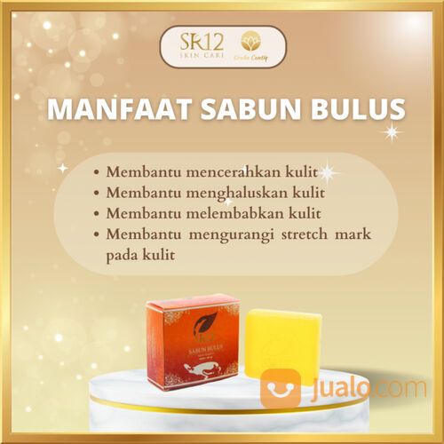 Sabun Bulus SR12 Untuk Mengatasi Jerawat Dan Flek Hitam 60 Gr