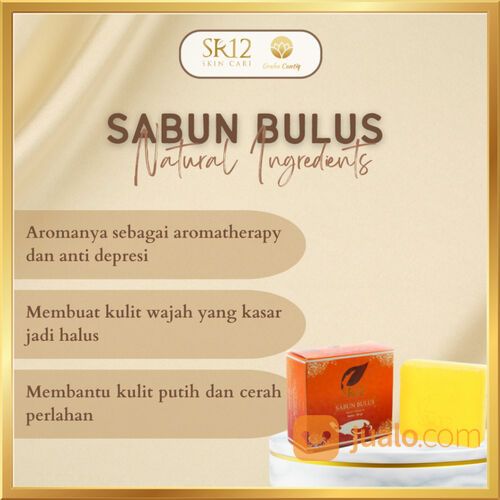 Sabun Bulus SR12 Untuk Mengatasi Jerawat Dan Flek Hitam 60 Gr