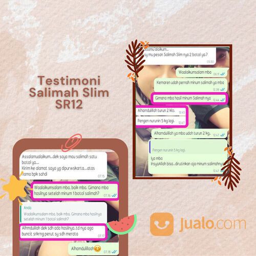 Salimah Slim SR12 Solusi Diet tanpa Efek Samping
