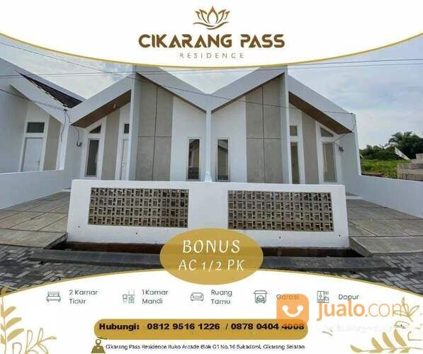 Rumah Bagus Cikarang Pass Type Ruby Lokasi dekat EJIP, MM2100