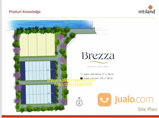 Brezza Townhouse Pantai Mutiara Jakarta Utara by Intiland View Laut
