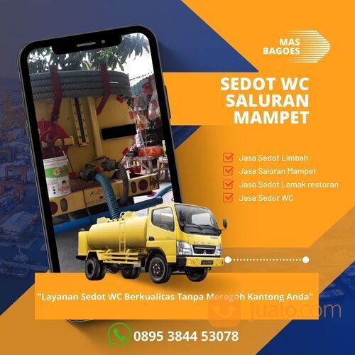 WA 0895 3844 53078 , Ahlinya Jasa Saluran Wc Mampet Pekalongan