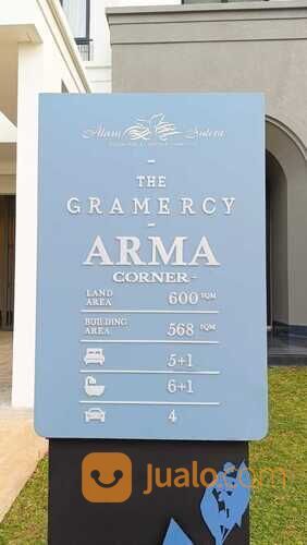 Gramercy Alam Sutera New Luxury Cluster Arma Corner (20x26) Book Now