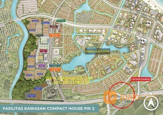 Rumah Baru Pik2 Milenial Cluster Georgia 6x10 Best Price Posisi Bagus