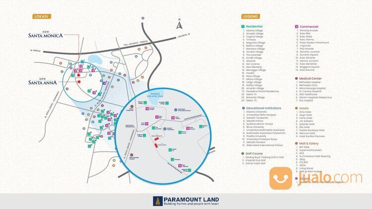 Ruko Santa Monica Gading Serpong