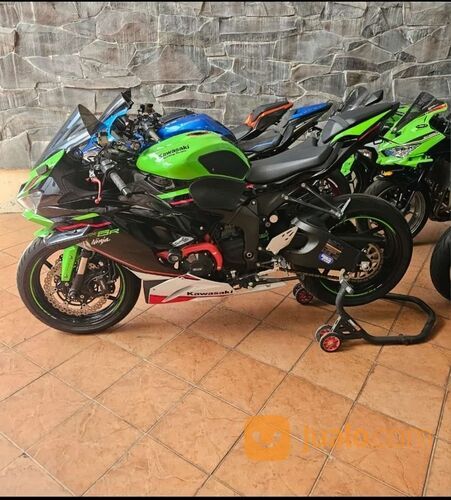 Kawasaki Zx6R 2023 plat L odo 2000