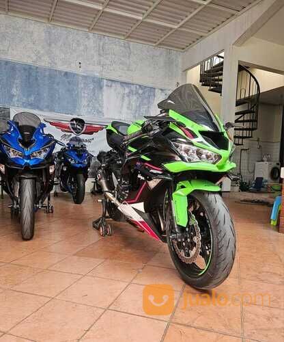 Kawasaki Zx6R 2023 plat L odo 2000