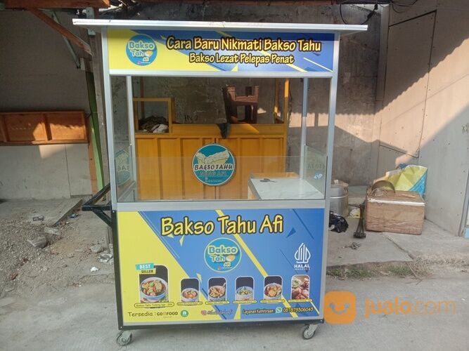 Gerobak bekas masih baru