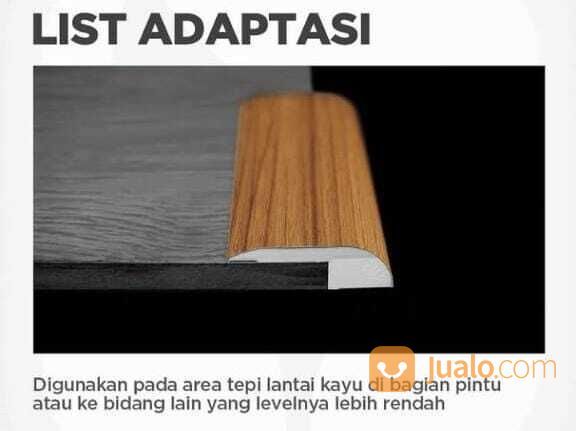 LIST ADAPTASI PVC PADAT LANTAI VINYL SPC PARKET 244CM/BTG