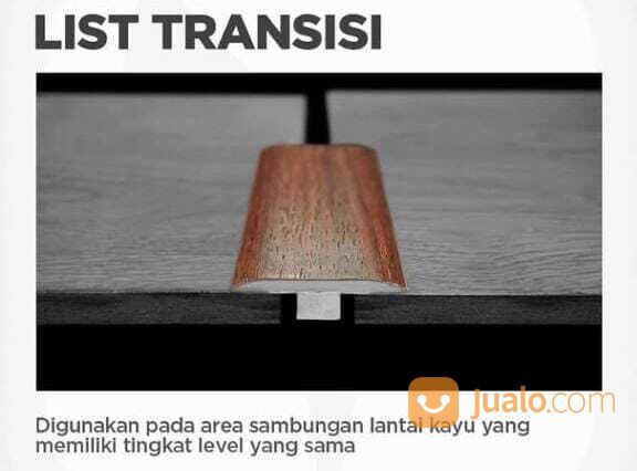 LIST TRANSISI PVC PADAT LANTAI VINYL SPC PARKET 244CM/BTG